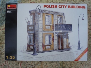 Mini Art 35004 Polish City building diorama WO2
